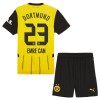 Original Trikotsatz Borussia Dortmund Emre Can 23 Heimtrikot 2024-25 Für Kinder